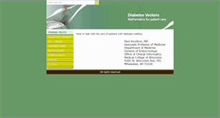 Desktop Screenshot of diabetesvectors.org