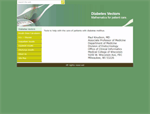 Tablet Screenshot of diabetesvectors.org